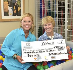 Michelle McGann and Barbara Nicklaus